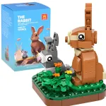Technical blocks Series: Wild land animals RABBIT 131pcs ZA5852 F