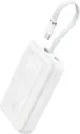 I&scaron;orinė baterija Anker Power Bank (10000 mAh, 30W, Built-In USB-C Cable) White