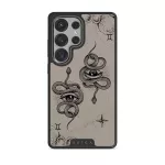 Gemini - Samsung Galaxy S25 Ultra Case, Elite Dark (Magnetic) / Gunmetal / Nude