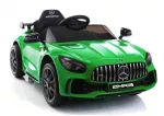 Lean Cars Mercedes-AMG GT R elektrinis automobilis vaikams, žalias