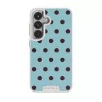 Aqua Mocha - Samsung Galaxy S25 Case, Elite Light (Magnetic) / Silver