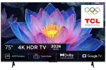 TV Set|TCL|75 "|4K Ultra HD|3840 x 2160 pixels|Flat|16:9|QLED|75P6L