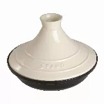 Tajine indas &ndash; 28 cm, smėlio spalvos ir juodos spalvos