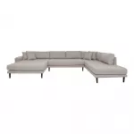 Mink&scaron;tas kampas Lido U-Sofa, 220 x 370 x 76 cm
