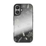 Essentials - iPhone 16 Case, Elite Mirror Dark (MagSafe) / Silver