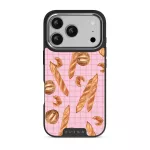 No Crumbs - iPhone 17 Pro Case, Elite Dark (MagSafe) / Silver