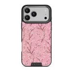 Sakura - iPhone 17 Pro Max Case, Elite Dark (MagSafe) / Silver