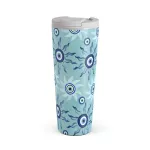 Blue Gaze - Travel Mug, 700 ml / Flap