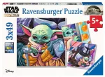Puzzle 3x49 elements Mandalorian