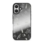 Essentials - iPhone 17 Case, Elite Mirror Dark (MagSafe) / Silver