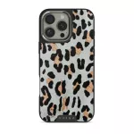 Baby Leo - Leopard iPhone 16 Pro Max Case, Elite Dark (MagSafe) / Silver