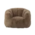 Poilsio fotelis Kari, rudas, 82065370