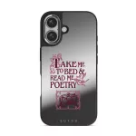 Read Me - iPhone 16 Case, Elite Mirror Dark (MagSafe) / Silver