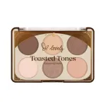 LOVELY_Toasted Tones Contouring Palette &ndash; veido kontūravimo paletė, 10 g