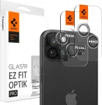 Spigen Glass tR EZ Fit Optik Pro 2 Pack, crystal clear - iPhone 15/15 Plus/14/14 Plus