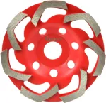 &bdquo;Geko&ldquo; deimantinis betono &scaron;lifavimo diskas RED 125 x 5 mm (50)