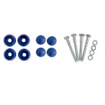 Metalinis skersinis 90 cm, mėlynas
