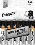 Baterija &ndash; &bdquo;Energizer Everyday&ldquo; AAA/LR03 DHP6 EU, 6 vnt.