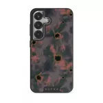 Volcanic Garden - Samsung Galaxy S25 Case, Elite Dark (Magnetic) / Silver