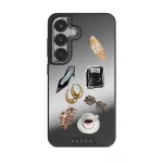 Boss Babe - Samsung Galaxy S25 Case, Elite Mirror Dark (Magnetic) / Silver