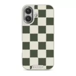 Retro Grid - iPhone 16 Case, Elite Light (MagSafe) / Silver
