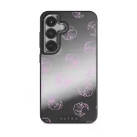 Girl Dinner - Samsung Galaxy S25 Plus Case, Elite Mirror Dark (Magnetic) / Silver