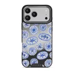 Taverna - iPhone 17 Pro Max Case, Elite Mirror Dark (MagSafe) / Silver
