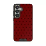 Red Velvet - Samsung Galaxy S25 Case, Elite Dark (Magnetic) / Gold