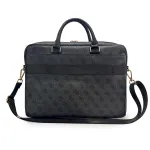 Guess PU 4G Stripe Metal Logo Computer Bag 14"