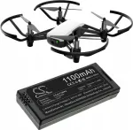 &bdquo;Cameron Sino&ldquo; T01 tipo akumuliatorius, skirtas &bdquo;DJI Tello&ldquo; dronui / CS-DJT100RX, 1100 mAh