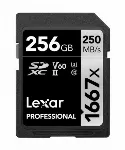 LEXAR PROFESSIONAL SDHC / SDXC 1667X UHS-II 256GB
