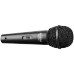 Microphone SVEN MK-110 (wired, dynamic, metal, cable 4.0m, 6.3 / 3.5 mm jack, black)