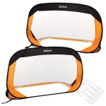 Sulankstomų futbolo vartų rinkinys Aktive Sports 54120, 2 vnt., 120 &times; 80 &times; 80 cm