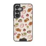 Caf&eacute; Haru - Samsung Galaxy S25 Plus Case, Elite Dark (Magnetic) / Silver