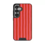 Pomegranate - Samsung Galaxy S25 Plus Case, Elite Dark (Magnetic) / Silver