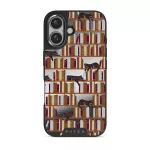 Ex Libris - iPhone 16 Case, Elite Mirror Dark (MagSafe) / Gunmetal