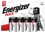 Baterijos - Energizer Max C &Scaron;arminės Baterijos, 4 Vnt.