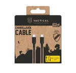 Tactical Stitch Thread USB-C/USB-C Cable 0.3m / black