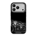 Apex - iPhone 17 Pro Case, Elite Dark (MagSafe) / Silver