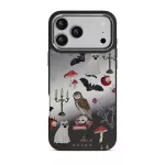 Enchanted Forest - iPhone 17 Pro Max Case, Elite Mirror Dark (MagSafe) / Silver