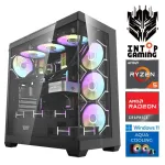 INTOP AQUA Ryzen 5 7500X3D 32GB DDR5 1TB SSD M.2 NVME RX9060XT 16GB WIN11