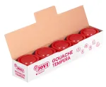 Gua&scaron;as tempera JOVI JOVI Scholar, 5vnt. po 35ml, raudonos sp., vnt.