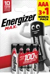 Baterijos - Energizer Max &Scaron;arminės AAA/LR03 3+1 4 Vnt.