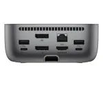 HP Thunderbolt 4 Ultra Dock G6 280W w/Combo Cable - 5x USB-A, 2x USB-C, 1x USB-C Thunderbolt 4, 2x DisplayPort, 1x HDMI, 1x RJ-45, Meteor Silver