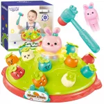 WOOPIE BABY Interaktyvus edukacinis žaidimas su morkų perforatoriumi ir pelytėmis