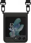 "AR10-01778A Canvas Diary Cover Samsung Galaxy Flip5" Black