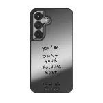 Your Best - Samsung Galaxy S25 Case, Elite Mirror Dark (Magnetic) / Silver