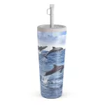 Retro Splash - Travel Mug, 700 ml / Straw