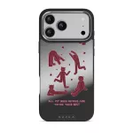 Inner Demons - iPhone 17 Pro Max Case, Elite Mirror Dark (MagSafe) / Silver