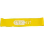 Pasiprie&scaron;inimo Guma Profit Mini Band 50cm x 5cm x 0,5mm, Geltona